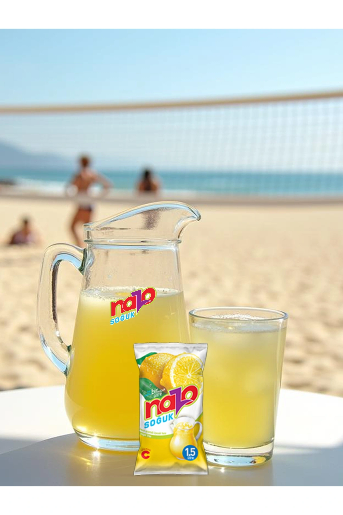 Nazo Limon Aromalı Içecek Tozu 9 gr 24lü