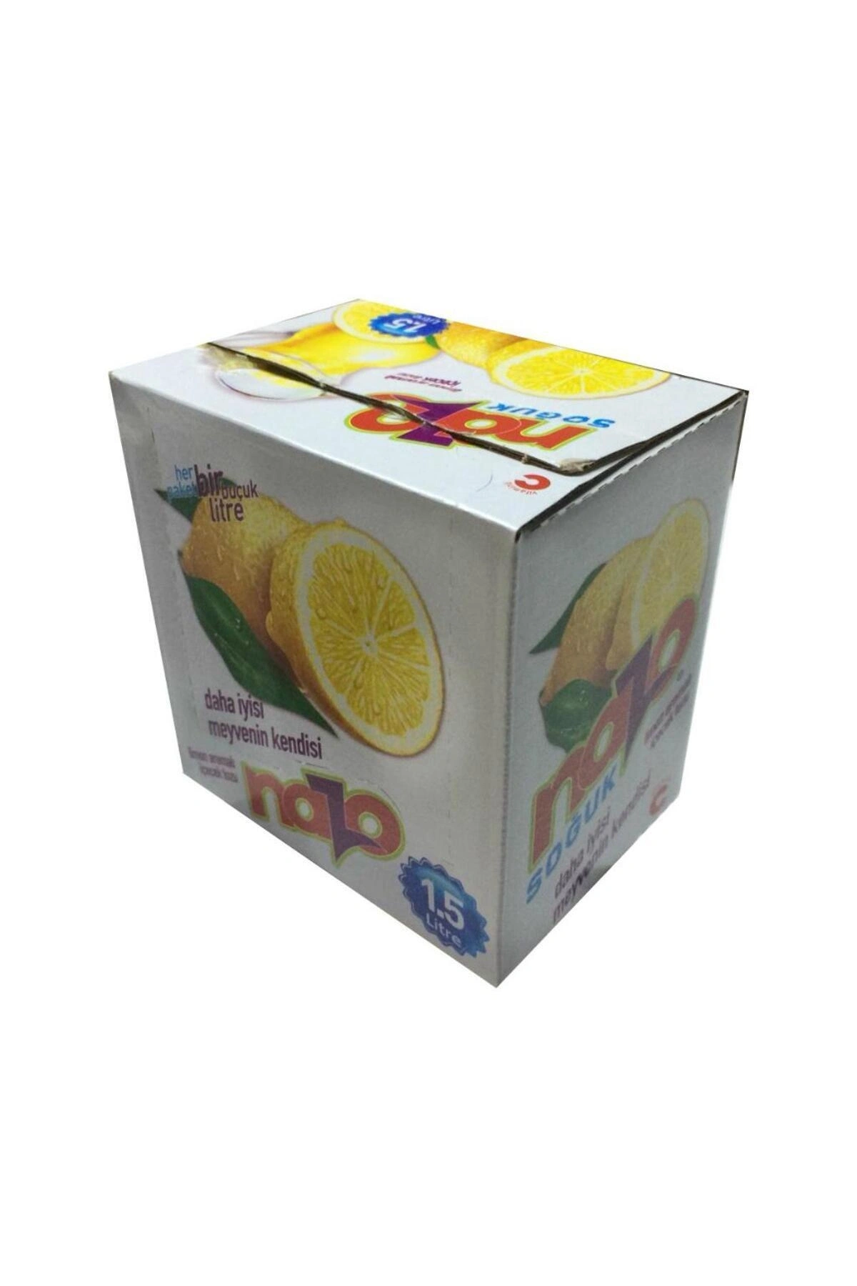 Nazo Limon Aromalı Içecek Tozu 9 gr 24lü