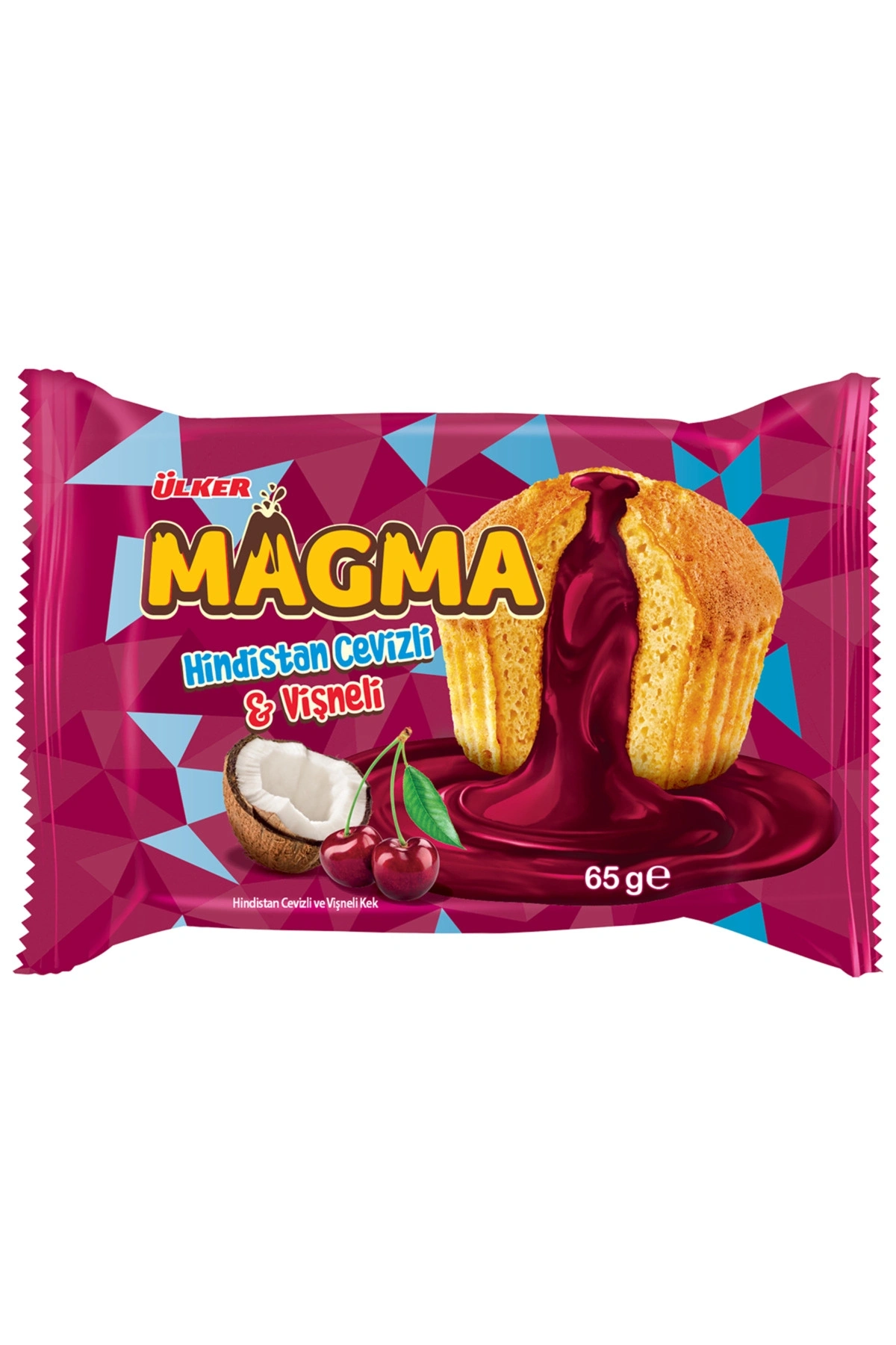 Ülker MAGMA VİŞNE & HİNDİSTAN CEVİZLİ 65gr