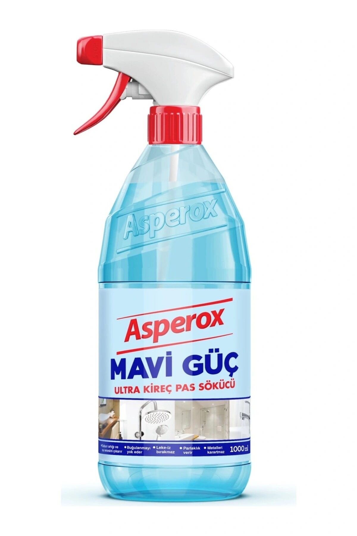 ASPEROX Mavi Güç Ultra Kireç ve Pas Sökücü 1000 ml