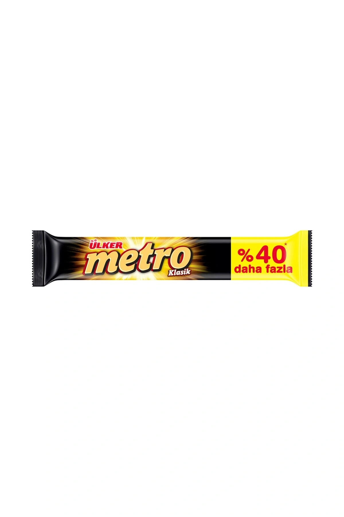 Ülker Metro Klasik Karamel Nugalı Bar 50,4Gr