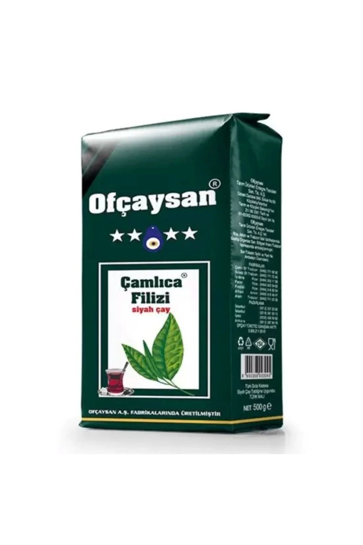 OFÇAYSAN ÇAMLICA FİLİZİ SİYAH ÇAY 500GR