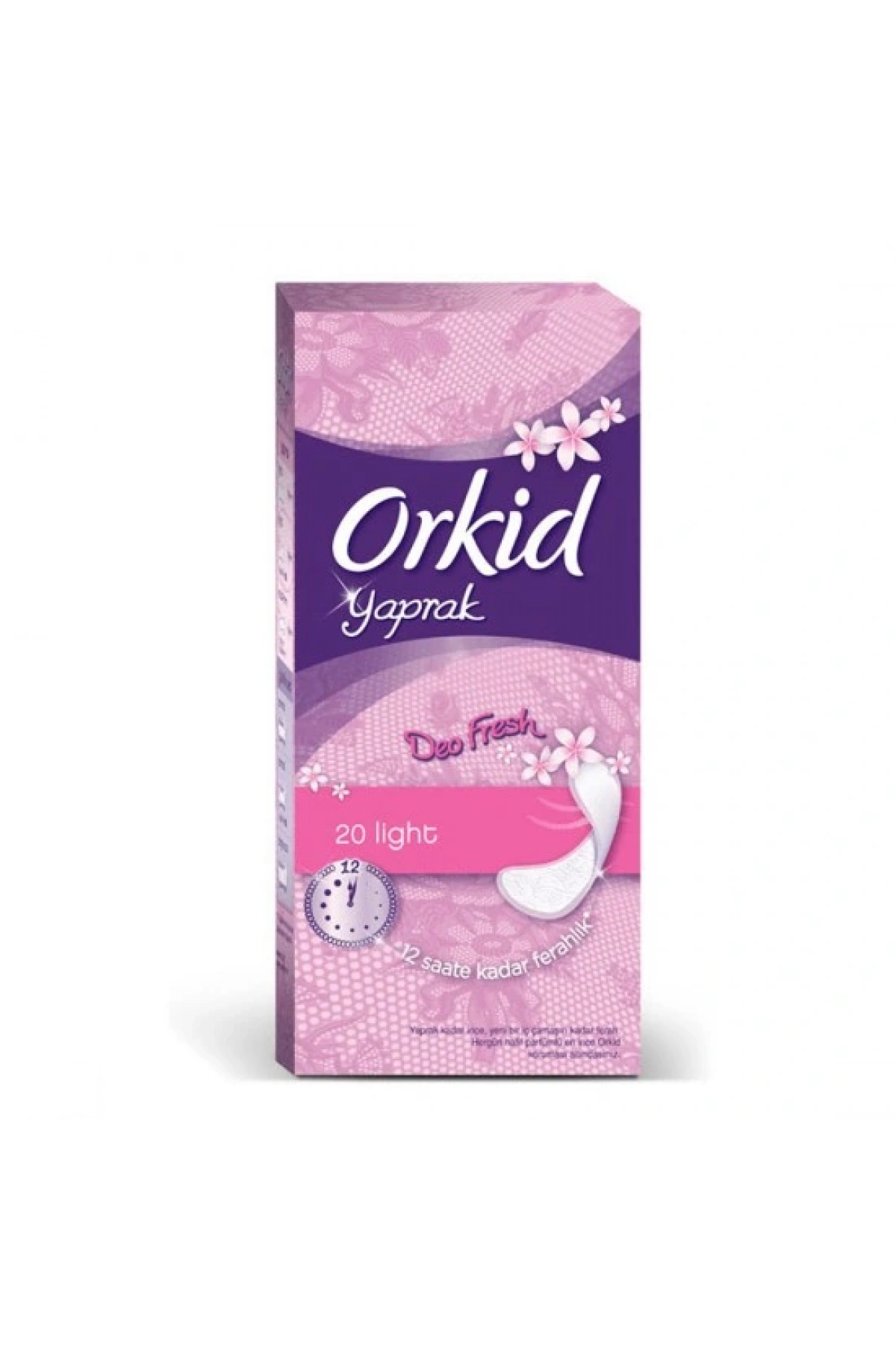 Orkid Günlük Ped Yaprak Ince 20 Li