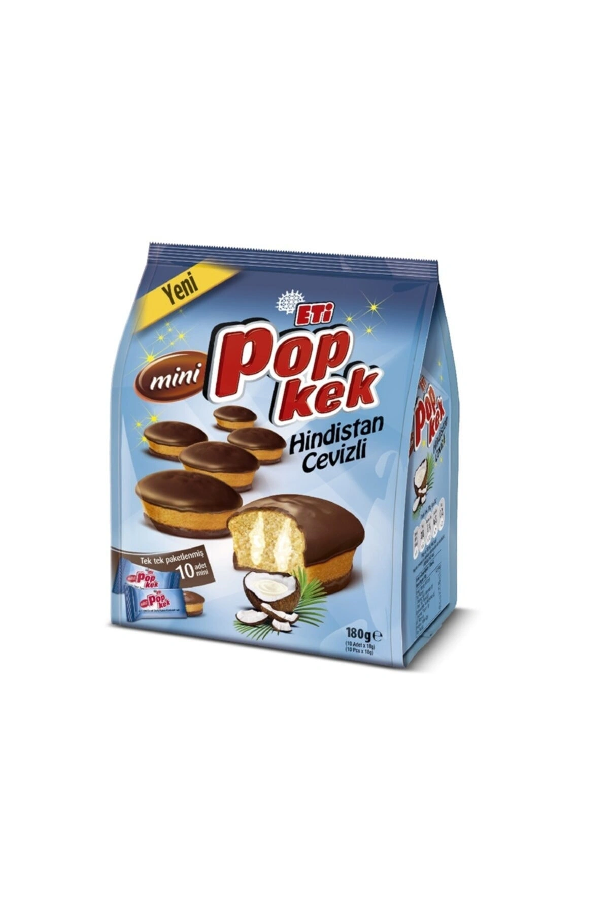 Eti Popkek Mini Hindistan Cevizli Kek 180 gr