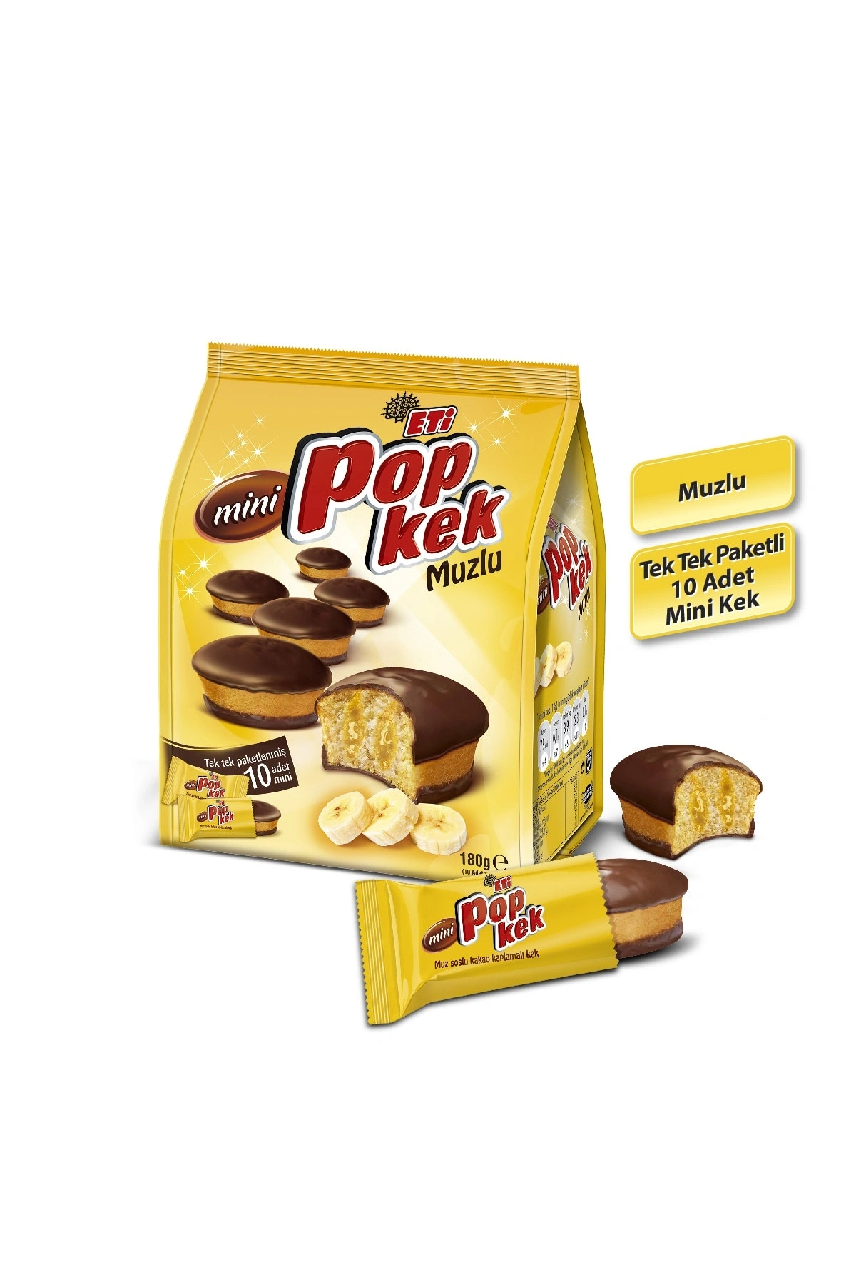 Eti Popkek Mini Muzlu Kek 180 gr