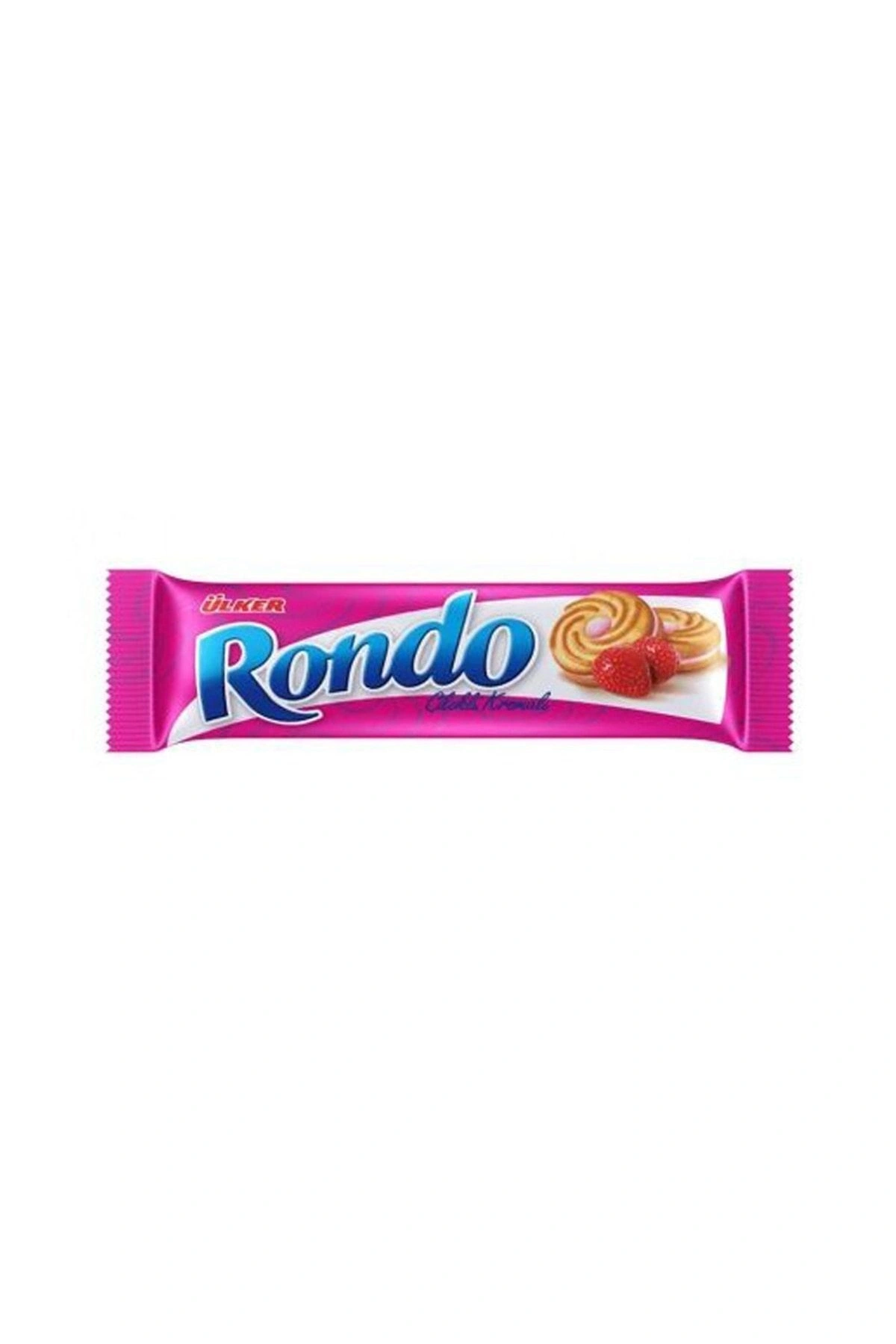 Ülker Rondo Çilek Kremalı Bisküvi 61 gr