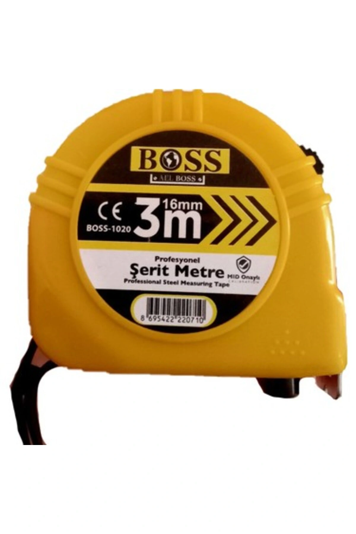 BOSS şerit metre 16mm 3metre
