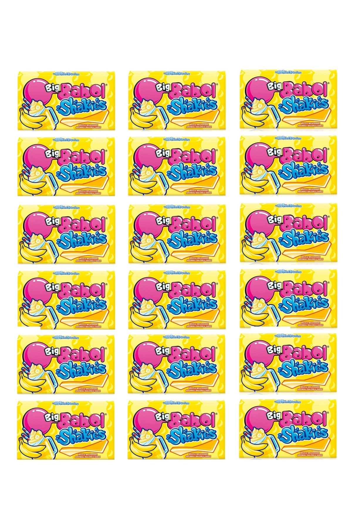 Big Babol Shakies Muzlu Milksh Aromalı Sakız 26 G x 18 Adet