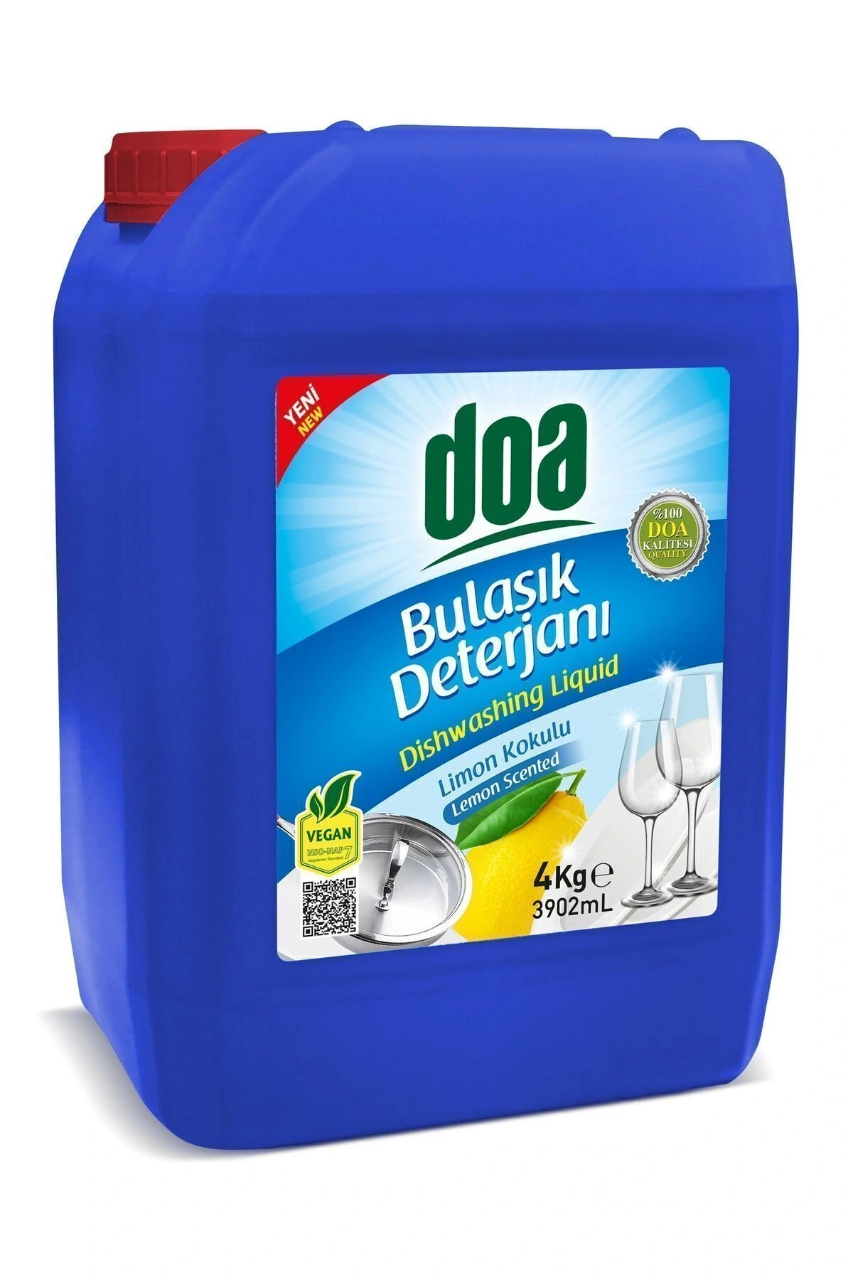 Doa Sıvı Bulaşık Det. Limon 4 Kg