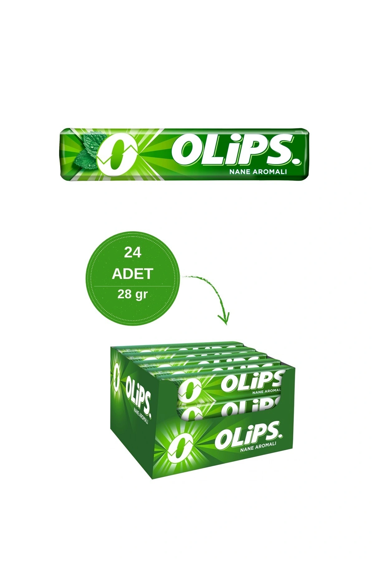Olips Stick Nane 28 gr - 24 Adet