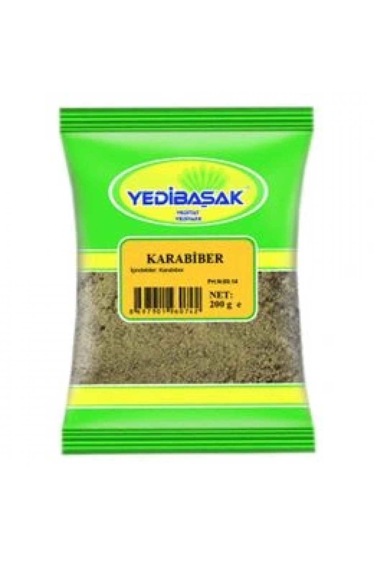 YEDİBAŞAK Karabiber 200 Gr