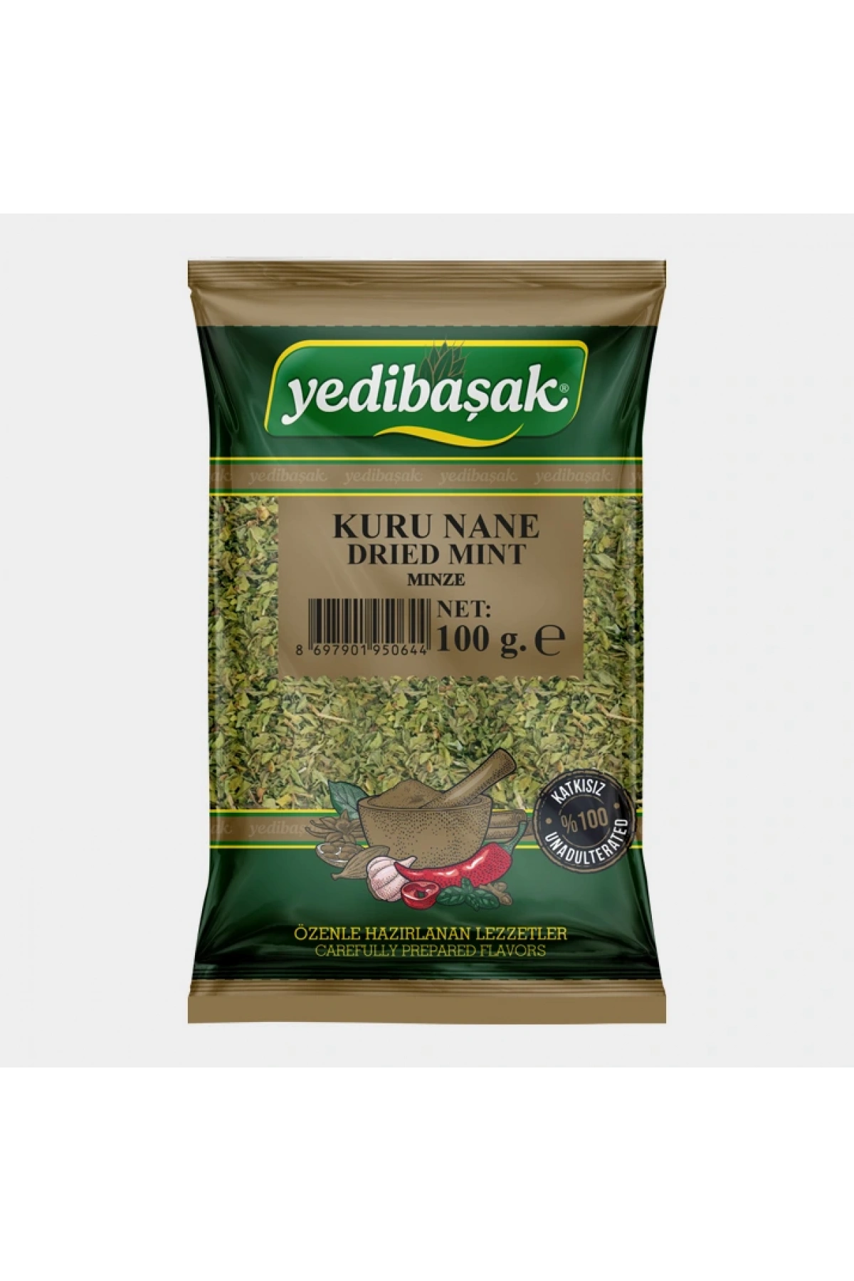 YEDİBAŞAK Kuru Nane 100 Gr