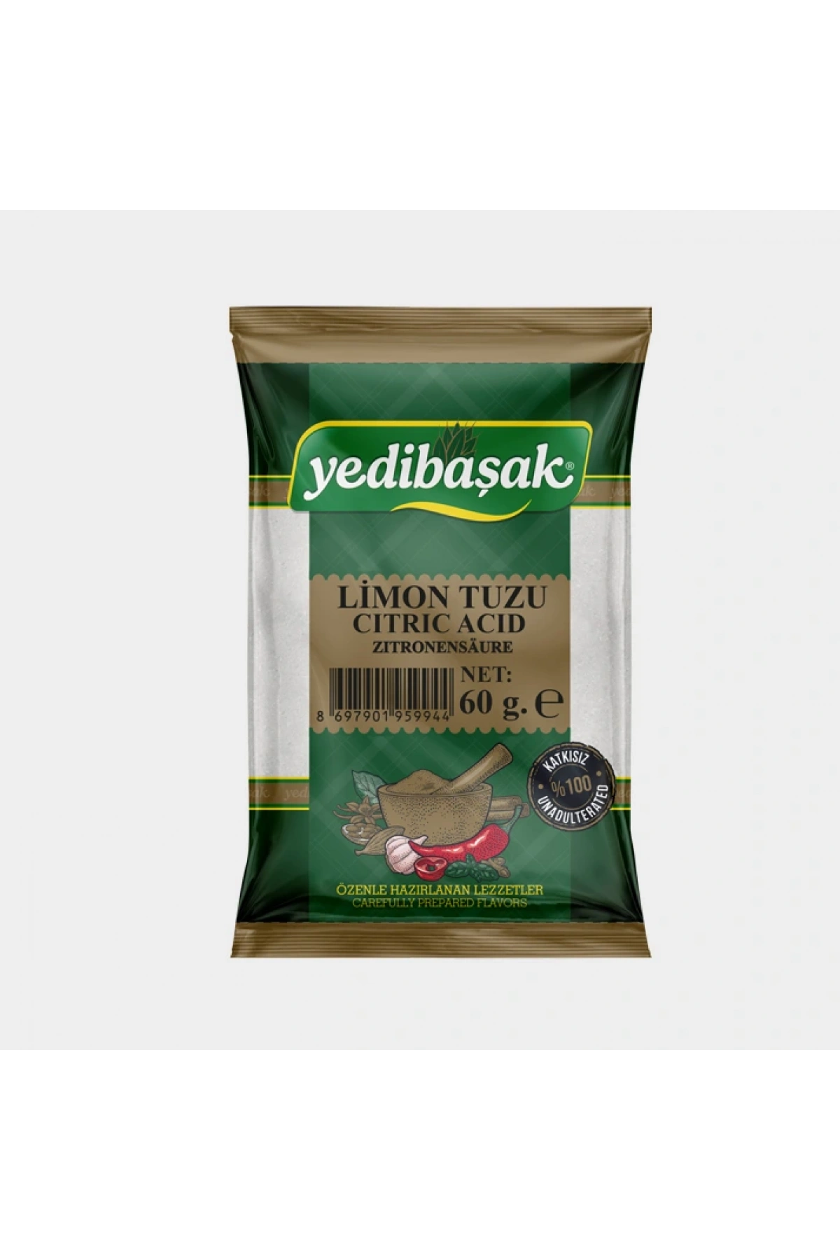 YEDİBAŞAK Limon Tuzu 60 g