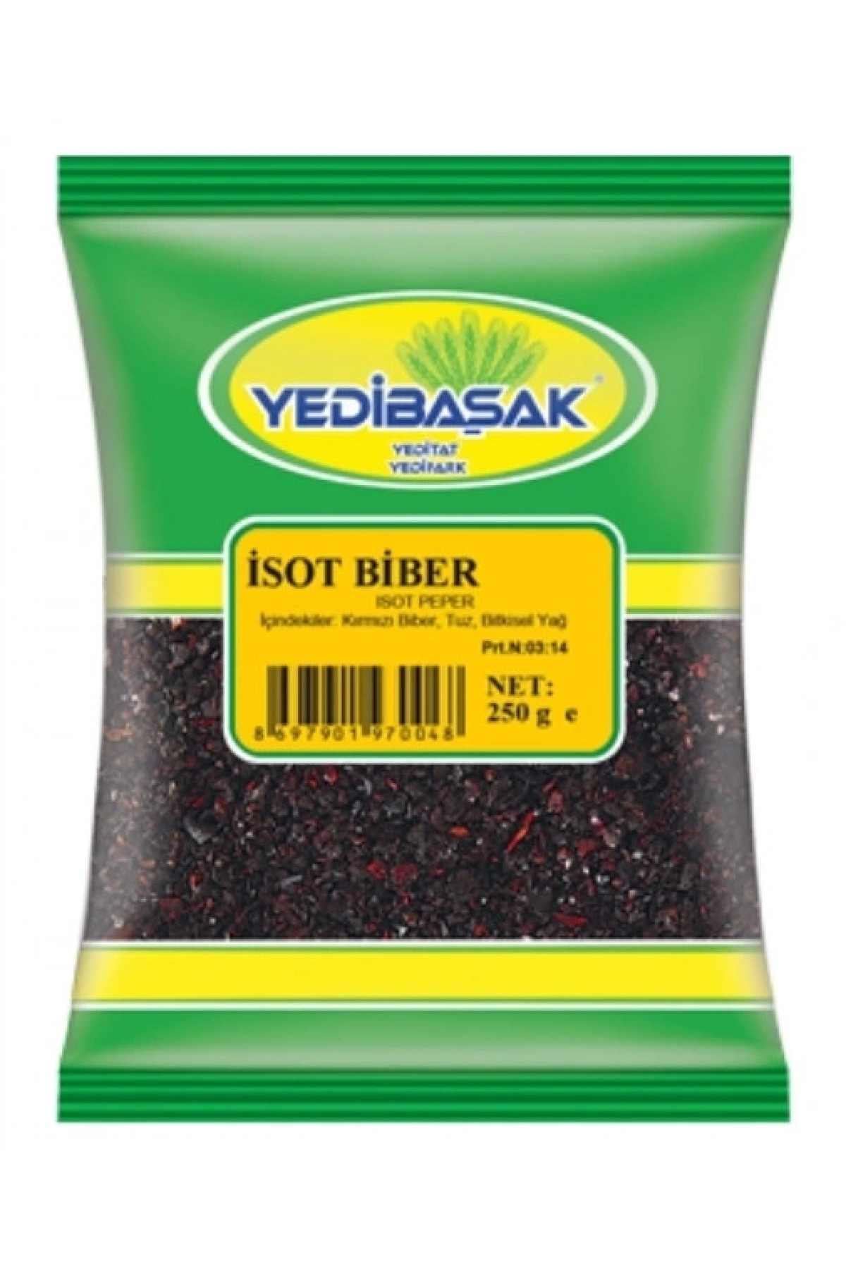 YEDİBAŞAK İsot Biber 200 Gr