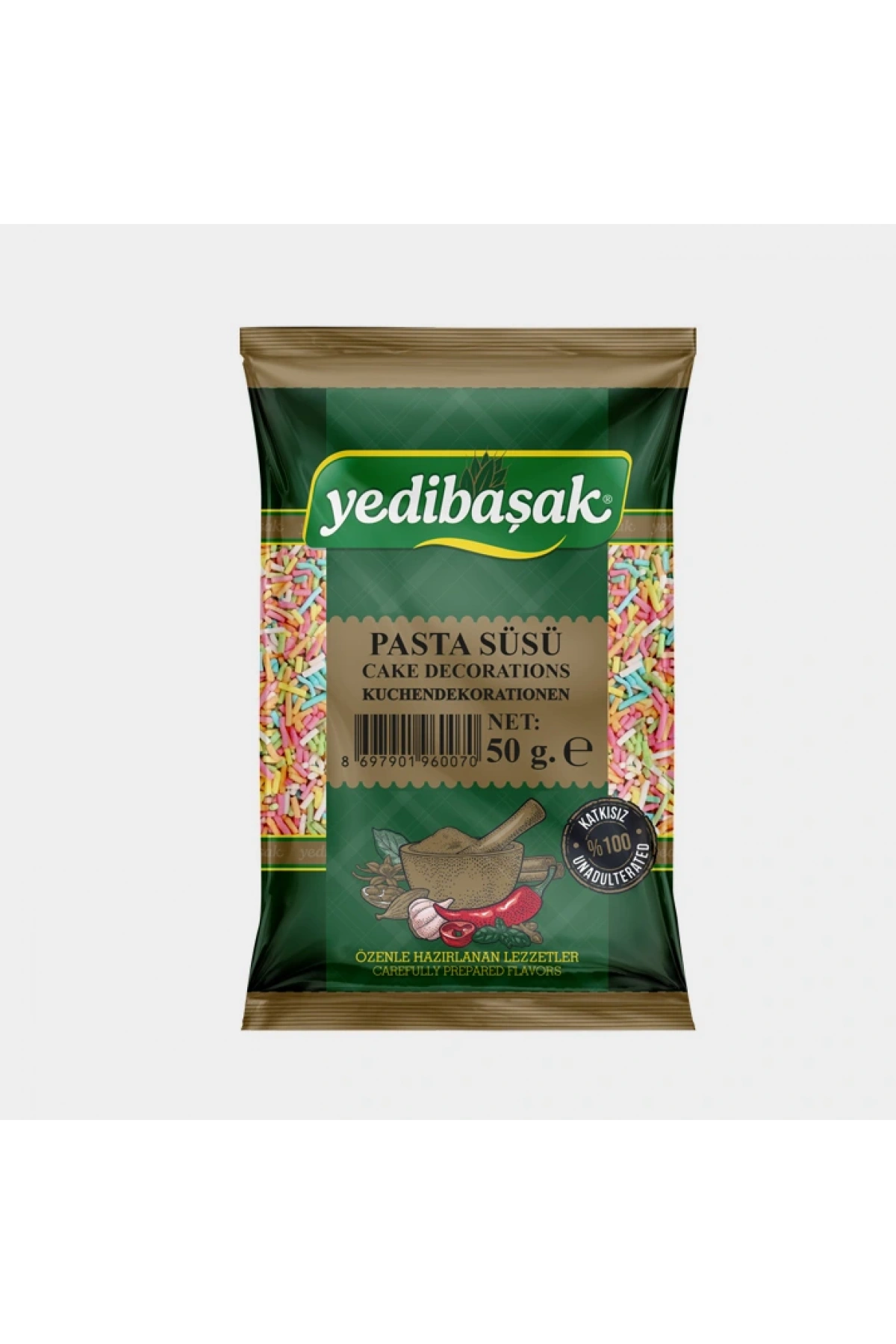 YEDİBAŞAK Pasta Süsü 40 Gr