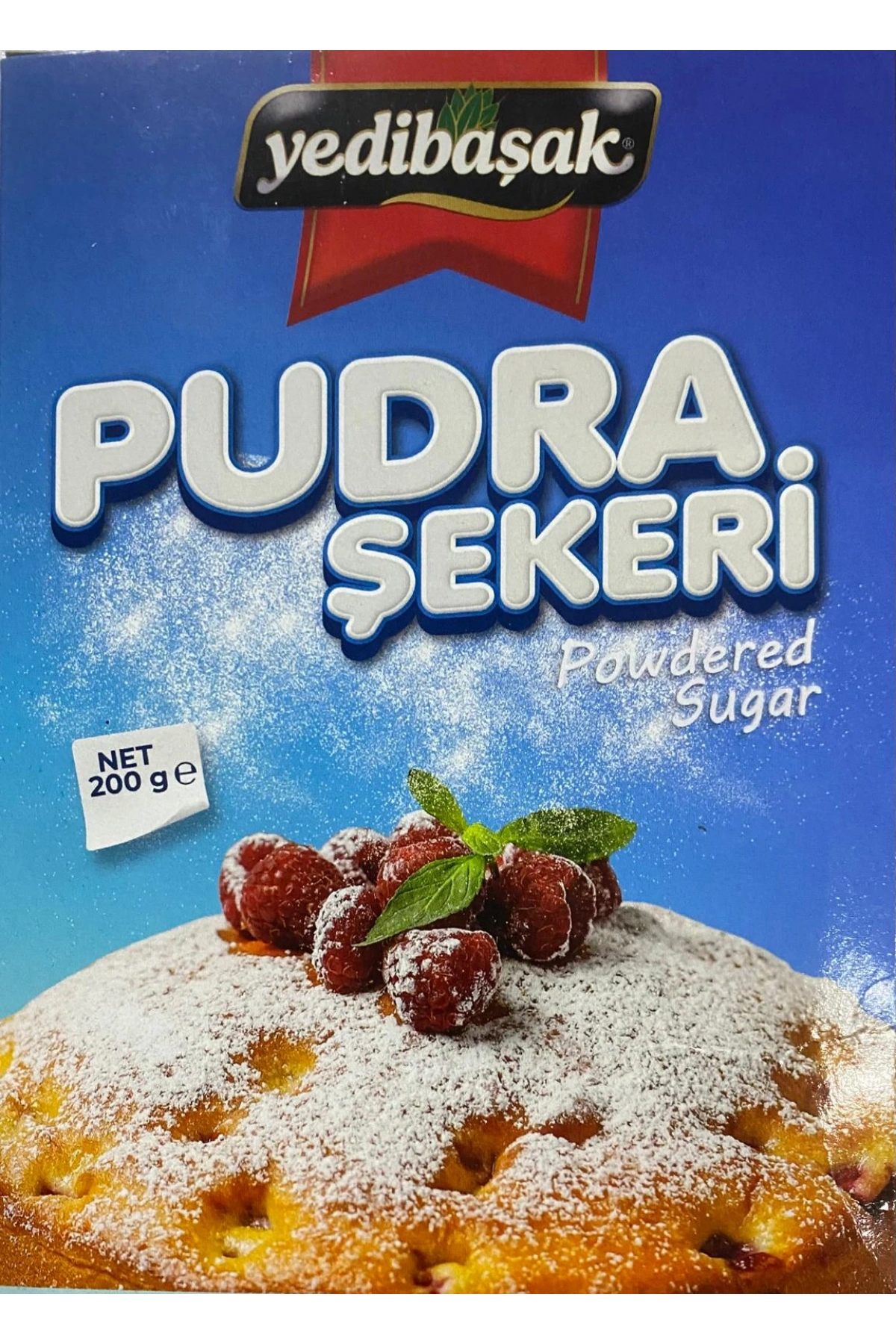 YEDİBAŞAK  Pudra şekeri 200 Gr