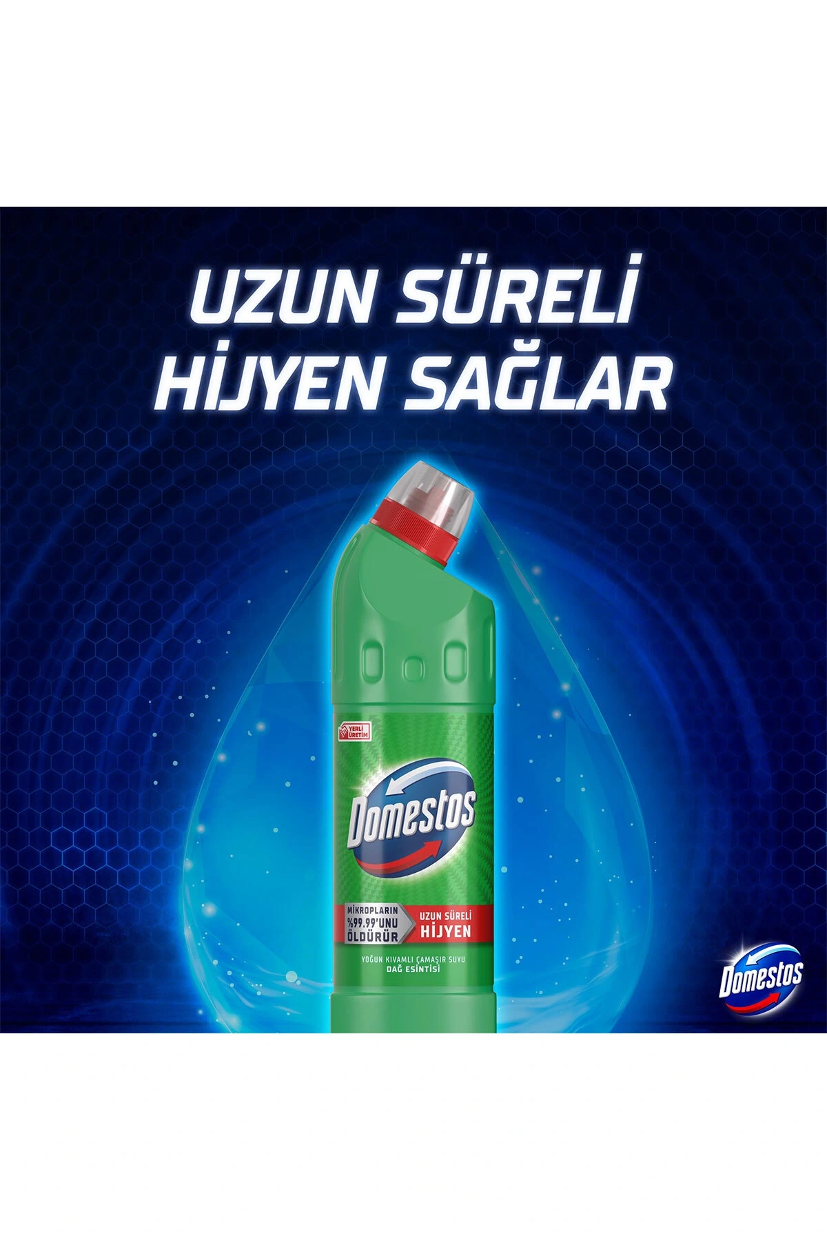 Domestos Yoğun Kıvamlı Çamaşır Suyu Dağ Esintisi Maksimum Hijyen 750 ML