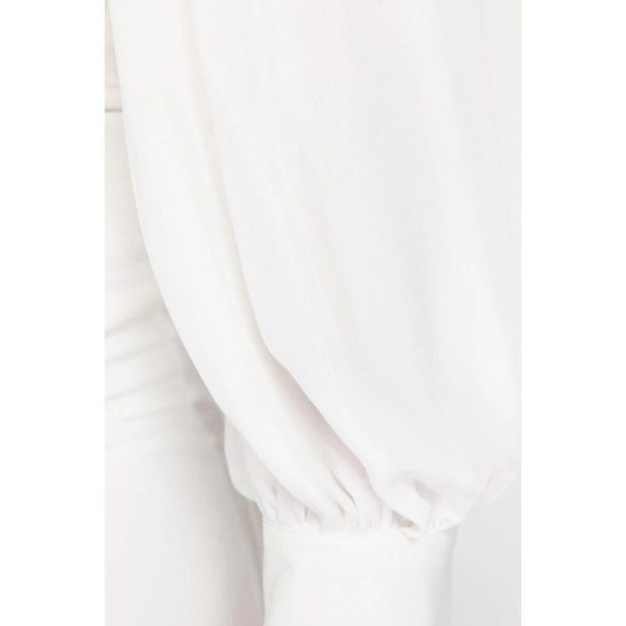 New Fit Wedding Wedding Crepe Woven Double Breasted Long Sleeve Fish Maxi Length Plus Size Dress