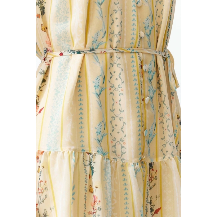 New Regular Casual Daily Chiffon Woven Halter Neck Sleeveless Sleeve A-Line Mini Length Dress