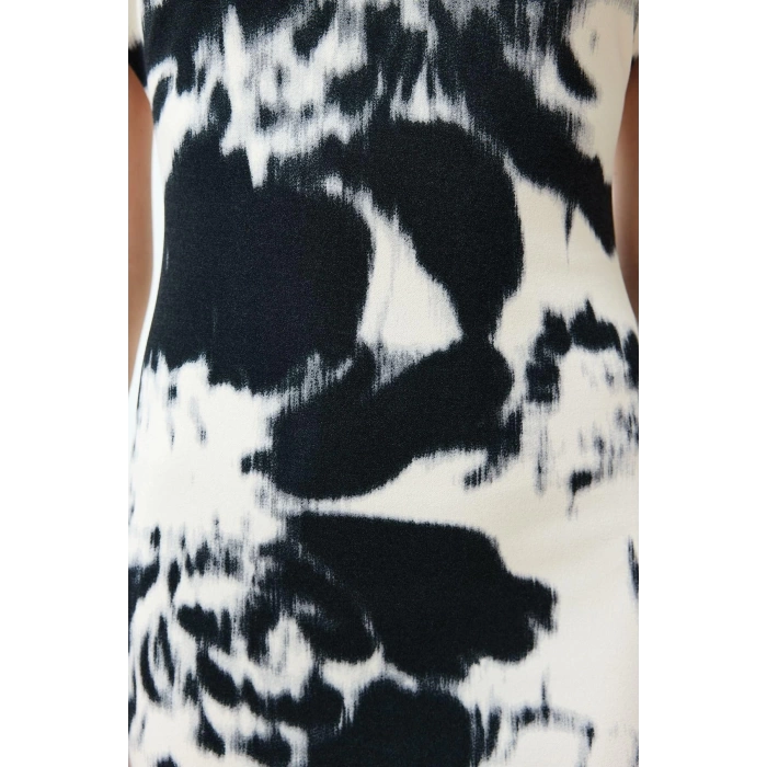 New Slim Casual Daily Scuba Crepe Knit Stand Collar Sleeveless Sleeve Bodycone Maxi Length Dress