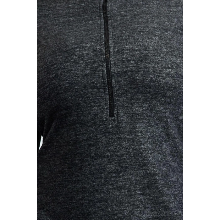 Women Fashion Stylish Plus Size Mini Length Stand Collar Relaxed Soft Knitted Plus Size Dress