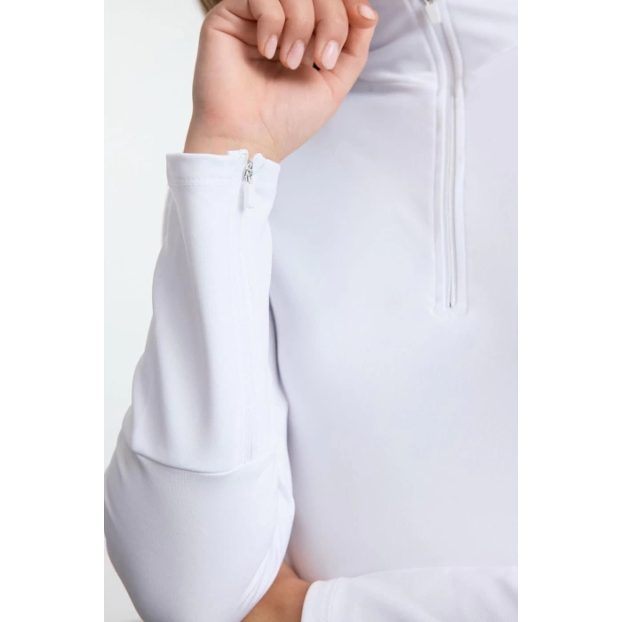Womens Stand Collar Standard Sleeve Standard Extra Warm Zippered Polar Winter Knitted Sports Sweatshirt
