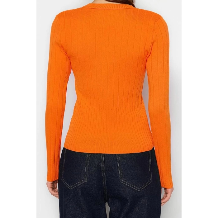 Women Fashion Stylish Crew Neck Standard Sleeve Regular Basic Knitwear Sweater