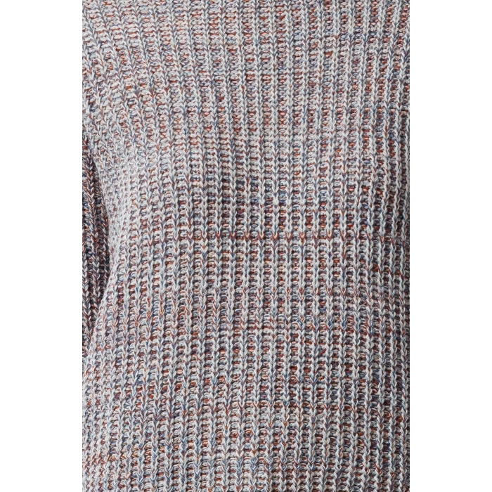 Women Fashion Stylish Crew Neck Regular Sleeve Regular Knitted Sweater