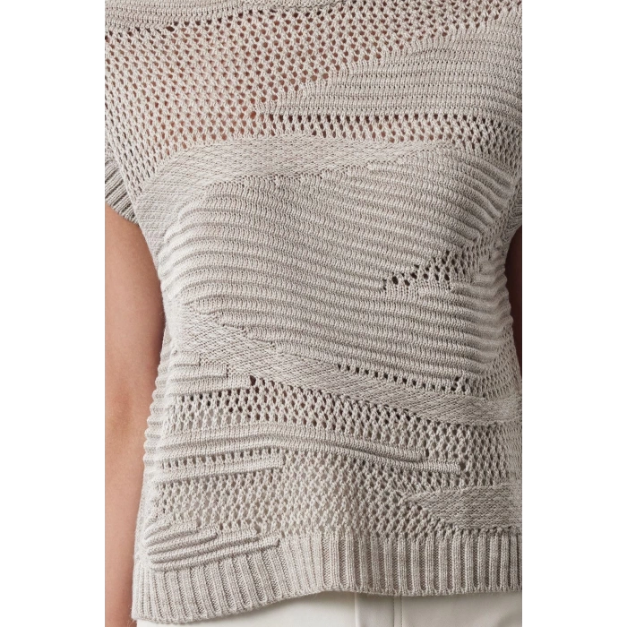 Women Fashion Stylish Crew Neck Regular Sleeve Regular Knitted Sweater