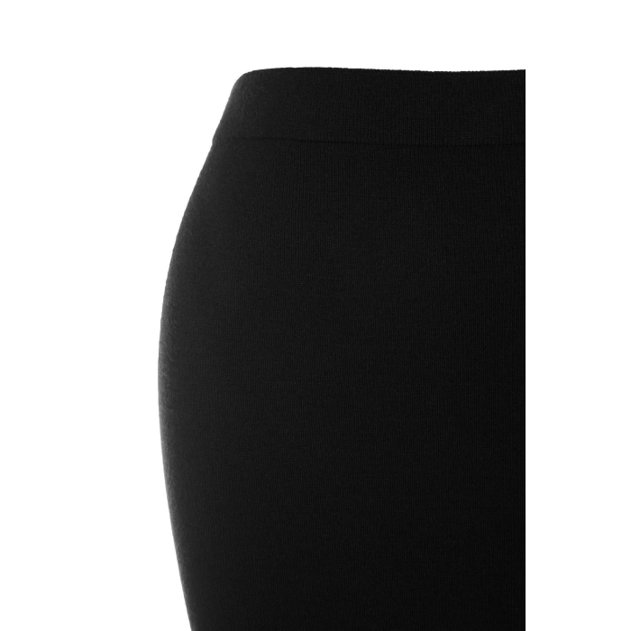 Fashion Slim Plain Pattern Casual Midi Length Pencil Knitwear Skirt