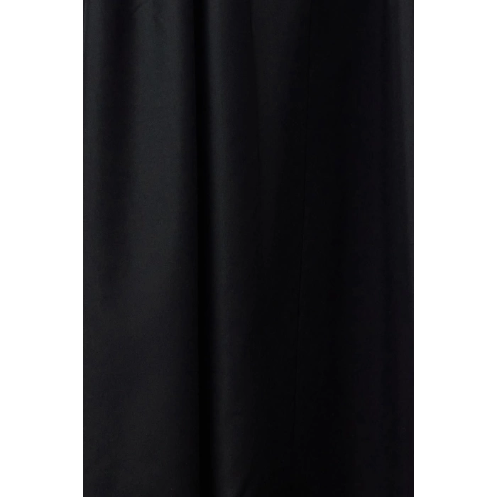 Fashion Style Fitted Sweetheart Neckline Midi Length A-Line Poplin Woven Dress
