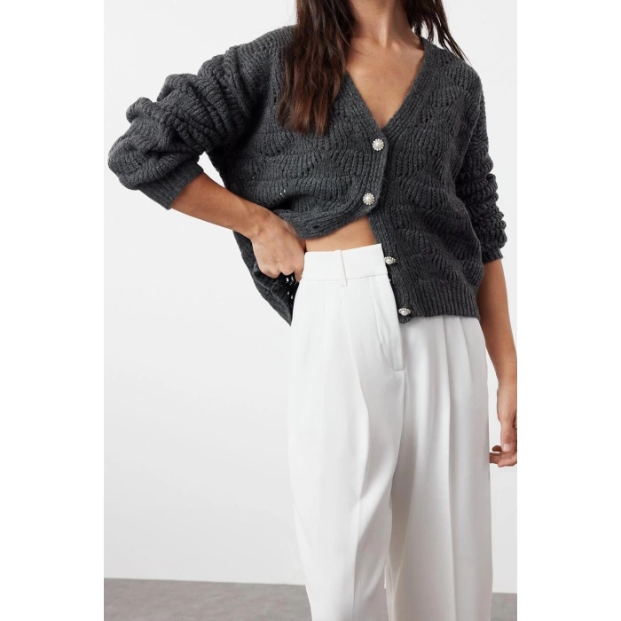 Womens Modern Style Regular V Neck Regular Knitwear Cardigan
