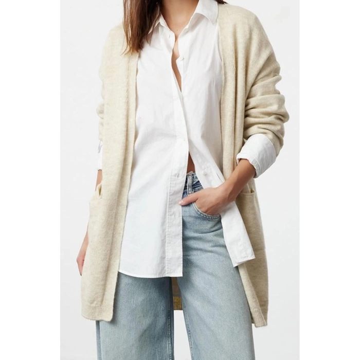 Womens Modern Style Regular V Neck Regular Knitwear Cardigan