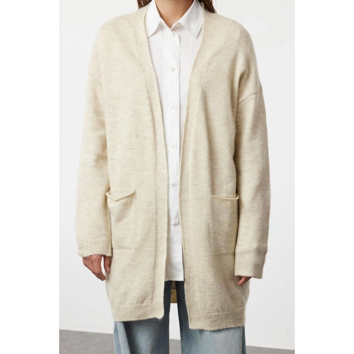 Womens Modern Style Regular V Neck Regular Knitwear Cardigan