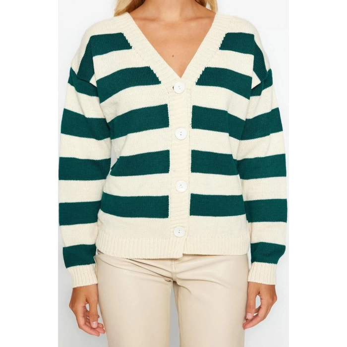Womens Modern Style Regular V Neck Regular Knitwear Cardigan