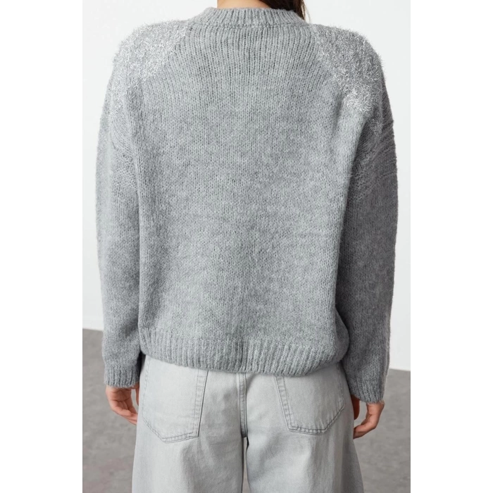 Womens Modern Style Regular Crew Neck Regular Knitwear Cardigan