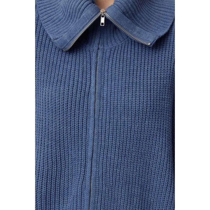 Womens Modern Style Regular Turn-down Collar Regular Knitwear Cardigan