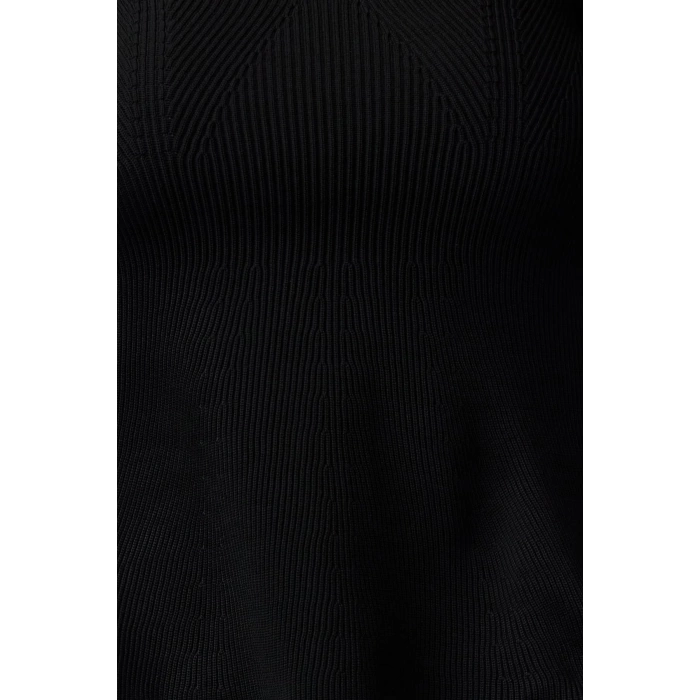 Plus Size Women Modern Style Comfortable Long Sweetheart Neckline Plain Sleeve Regular Knitwear Sweater