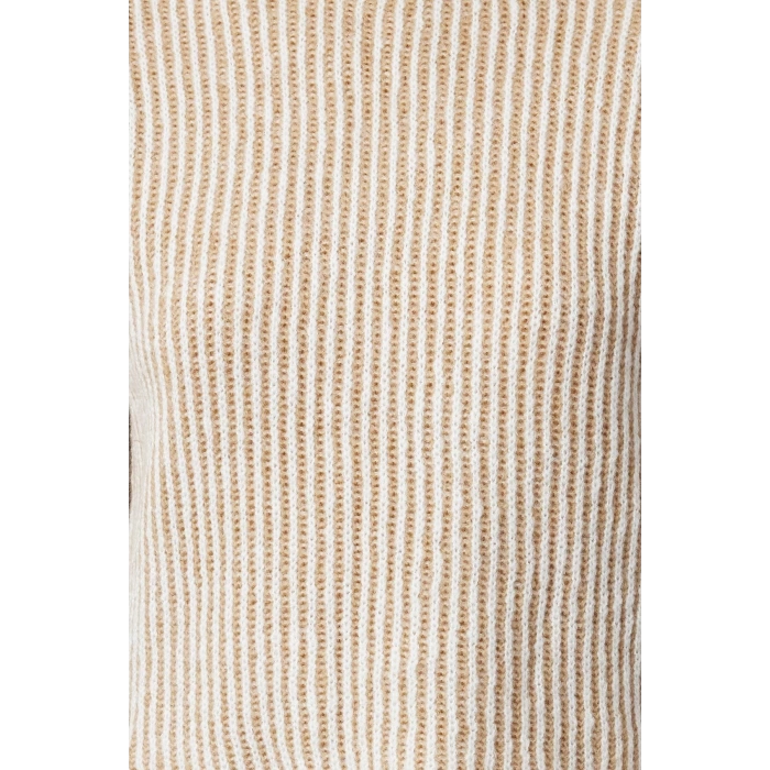 Stil Modern Kadın Crop Standart Kol Bisiklet Yaka Yeşil Yumuşak Dokulu Triko Kazak