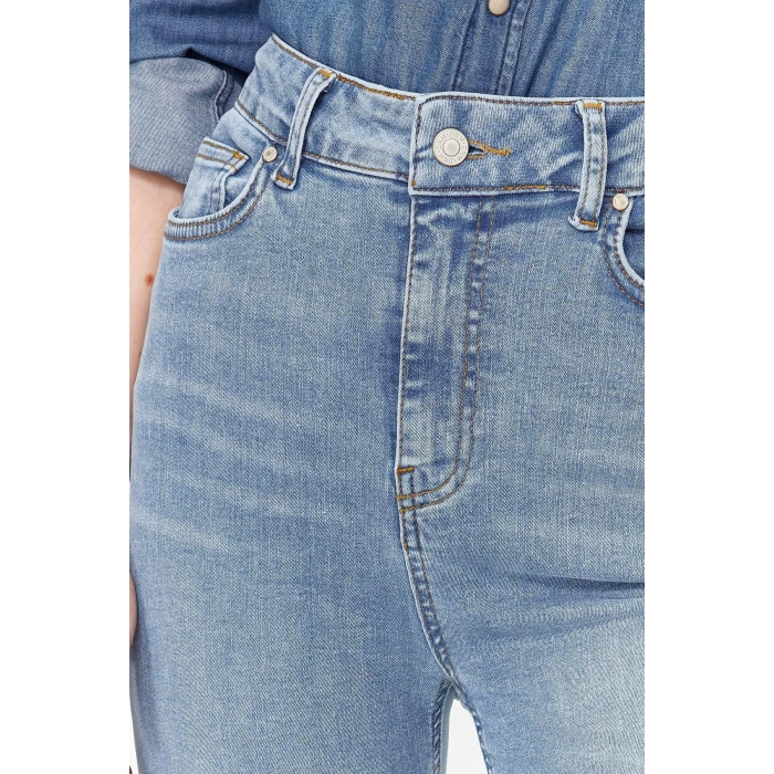 Style Women Fashion Denim Jeans Pants Regular Skinny Leg High Waist Skinny Jeans