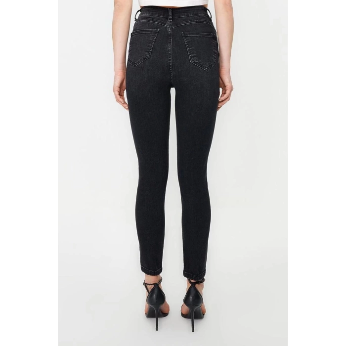 Style Women Fashion Denim Jeans Pants Regular Skinny Leg High Waist Skinny Jeans