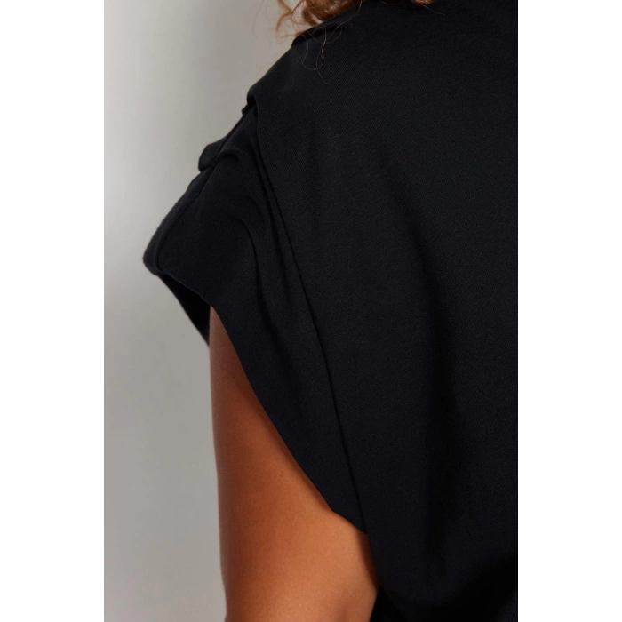Fashion Plus Size Crew Neck Knitted Relaxed Plain Pattern Casual Daily Regular Sleeveless Blouse