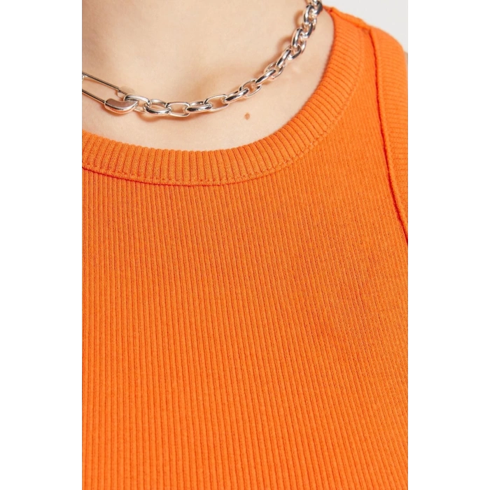 Fashion Slim Casual Daily Camisole Knitted Halter Neck Sleeveless Sleeve Bodycone Mini Length Dress