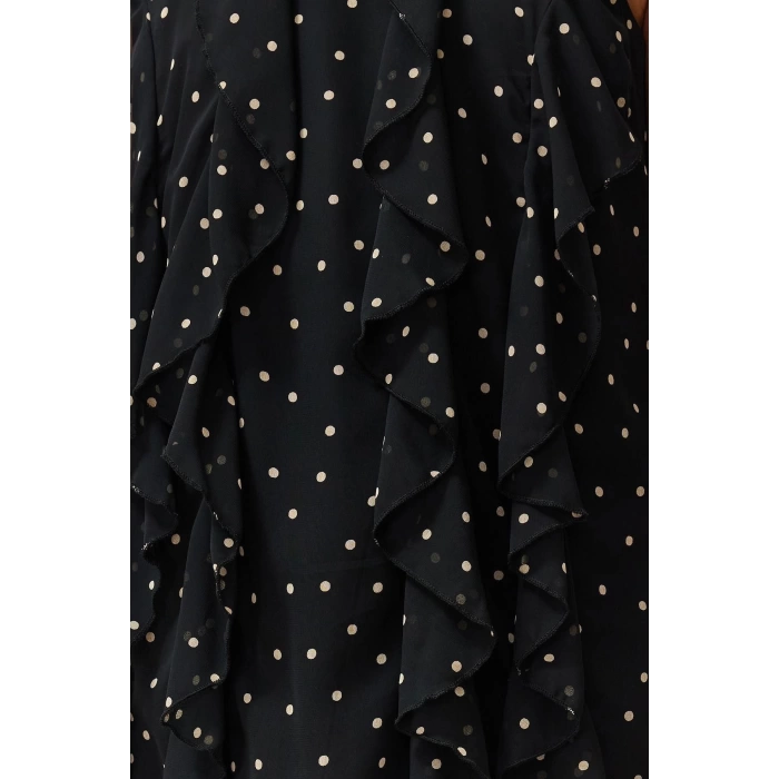 Fashion Regular Day Night Chiffon Woven Halter Neck Sleeveless Shift Mini Length Dress