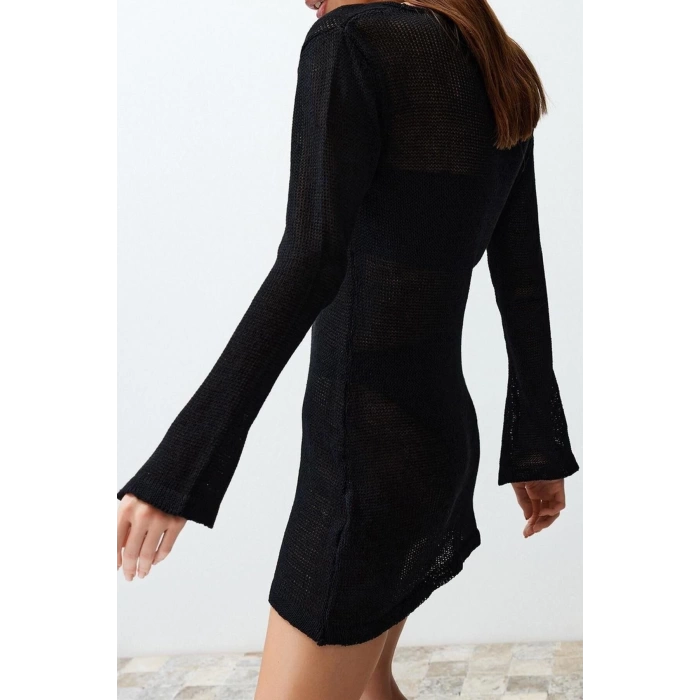 Moda Fit Mezuniyet Balo Finike Dokuma Straplez Kolsuz Kol Bodycone Mini Boy Elbise