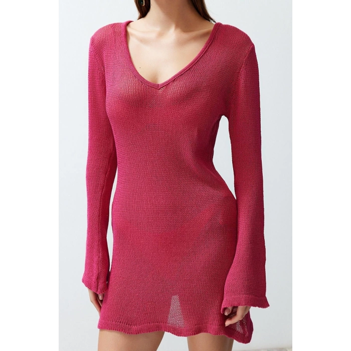 Moda Fit Mezuniyet Balo Finike Dokuma Straplez Kolsuz Kol Bodycone Mini Boy Elbise