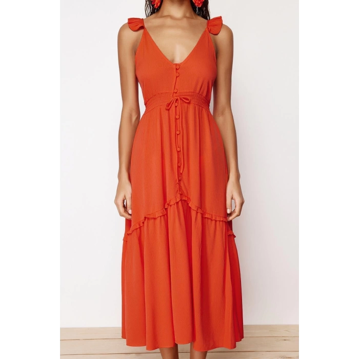 Fashion Fit Graduation Prom Satin Woven Asymmetrical Neck Sleeveless Sleeve Shift Maxi Length Dress