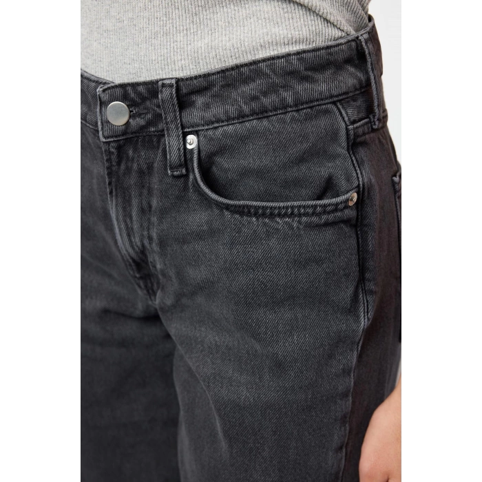 Style Women Fashion Denim Jeans Pants Long Straight Leg Low Waist Comfort Straight Jeans