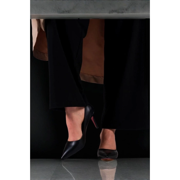 Stil Modern Kadın İnce Topuklu Ayakkabı Stiletto Özel Tasarım Gündüz Gece Abiye Ayakkabı