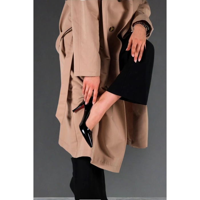 Stil Modern Kadın İnce Topuklu Ayakkabı Stiletto Özel Tasarım Gündüz Gece Abiye Ayakkabı